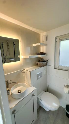 Shower, KustenNest gepflegte großzugige Ferienwohnung Nahe Ostsee mit Garten in Ratekau