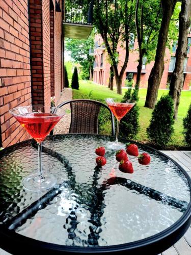 クライペダ Park Lake New building 4つ星 シングルルーム レストラン