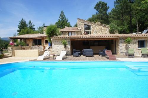 Exterior view, Mas Des Collines Chambre de Charme avec vue et Piscine in Montaulieu