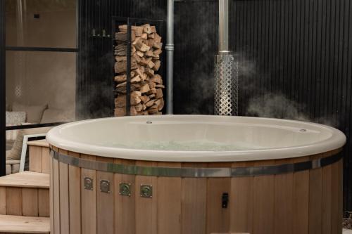 Hot tub, B&B Buitengeluk in Tiel