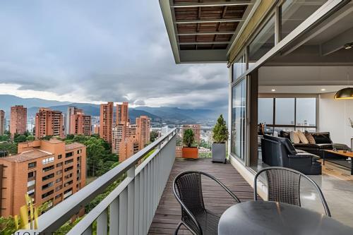 5G 1204 - Apt elegante con vistas desde el balcón, El Poblado (fotografie 7)