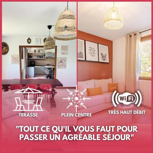 House for 11 people, 2 intimate and friendly apartments gîte à louer Taninges
