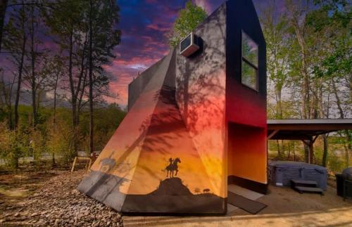 TeePee at Paradise Point with a hot tub fire pit & grill, Bryant (foto 5)