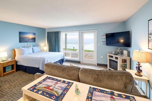 Oceanfront Studio - Sleeps 4 - Ground Floor - Pool and Hot Tub, Lincoln City (fotografie 7)