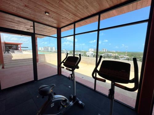 Departamento Nuevo 1Hab con Alberca Gym AC Wifi, Cancún (fotografie 8)