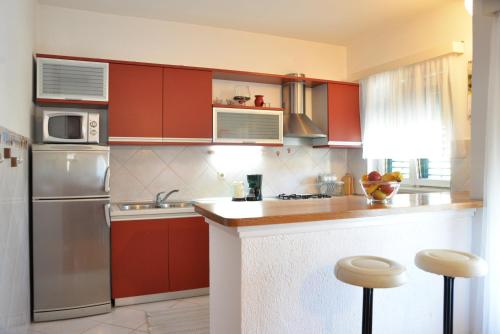 廚房, Milena & Vinko Apartments Vodice in 沃迪采