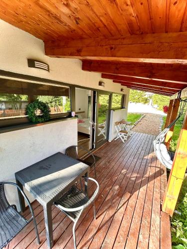 balkon/terasa, U Singlu in Nové Město pod Smrkem