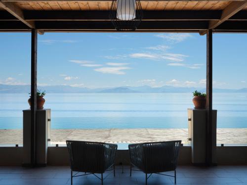 景色, Aeolos Beach Resort in コルフ