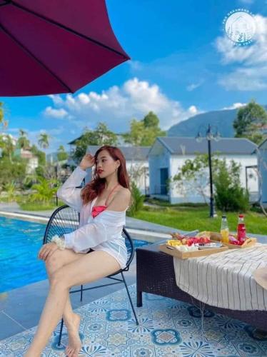 Swimming pool, Thanh Xuân Ecolodge in Thach That District