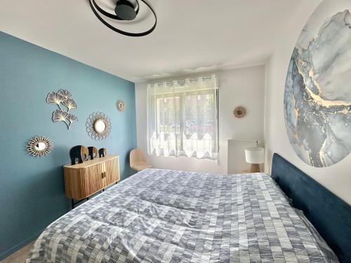 베르크 Chérima - Bel appart au RDC avec Terrasse et Parking à Berck-Plage (Cherima - Bel appart au RDC avec Terrasse et Parking a Berck-Plage) 4성급 싱글룸 스위트룸