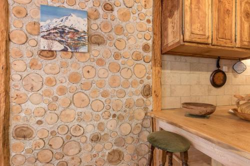 Konyha, La Petite Serenne - Vue Montagne in Saint Paul Sur Ubaye