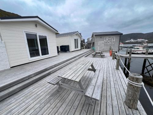 Erkély/terasz, Port Nordkapp Mobile House in Skarsvag