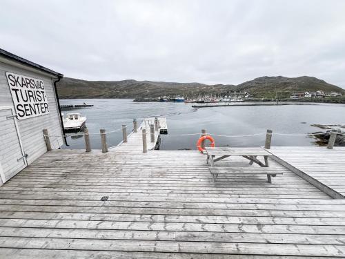 Kilátás, Port Nordkapp Mobile House in Skarsvag