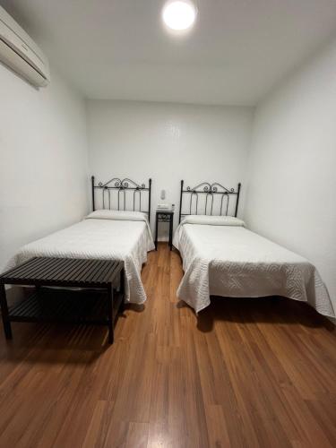 1 double bed