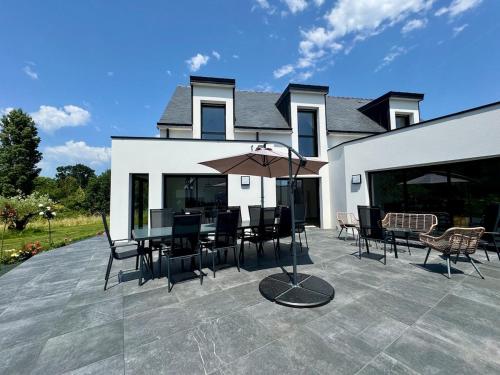 Spacieuse maison contemporaine, proche Mousterlin - Location saisonnière - Fouesnant