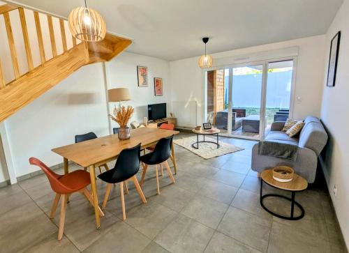 Maison T4 jardin, garage, terrasse, bureau - Location, gîte - Dax