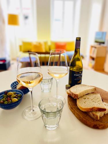 Boutique-Ferienwohnung im alten Weinhaus Moser in Grünstadt, Deutschland