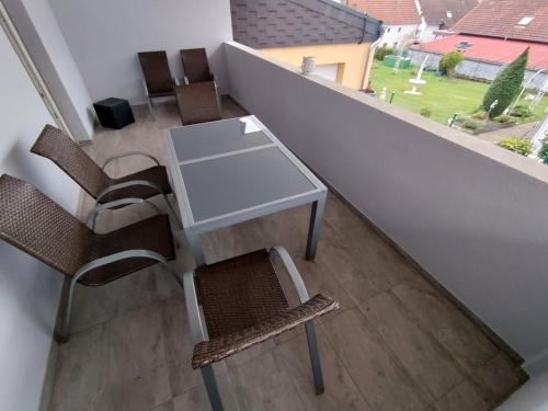 balkon/taras, Klimatisiertes Wohnen in der Alten Apotheke Oberkirchen in Freisen