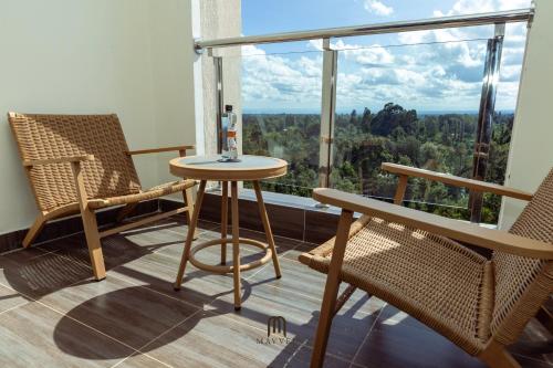 Balkons/terase, The Mavvel Hotel in Embu