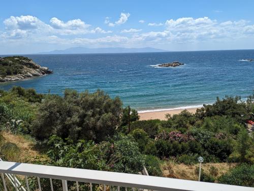 View, Beachfront Studio Palio Kavala in Toska