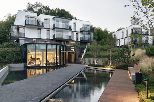 A szálláshely kívülről, Sea Nature Kolibki in Orlowo