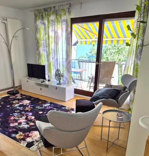 Moguntia 1 - Nähe Uni Uniklinik ZDF Boehringer 2-Zimmer Balkon in Mainz, Deutschland