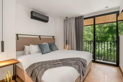 Morph 201 - High ceilings & modern apt/BBQ, El Poblado (Foto 3)