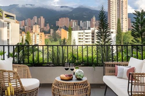 Morph 902 - Luxury Apt in Poblado with Balcony, El Poblado (Foto 5)