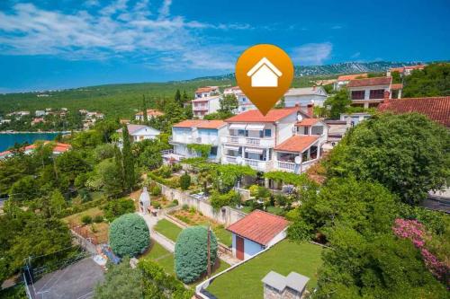 Kilátás, Apartments in Jadranovo 39264 in Jadranovo