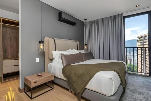 Morph 1402 - Stylish apt in Poblado/AC/Jacuzzi, El Poblado (fotografie 2)