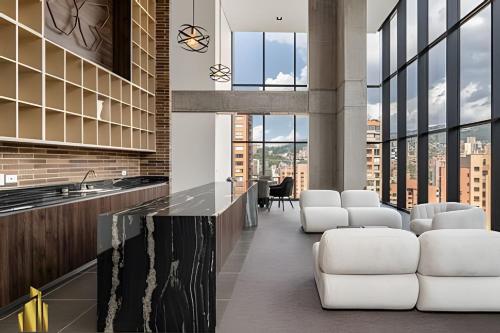 Morph 1402 - Stylish apt in Poblado/AC/Jacuzzi, El Poblado (fotografie 6)