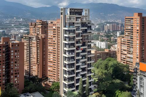 Morph 1402 - Stylish apt in Poblado/AC/Jacuzzi, El Poblado (fotografie 7)
