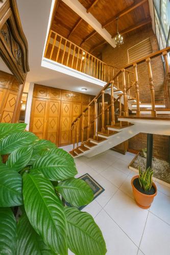 A szálláshely kívülről, Ole España (Ole Espana) near La Aurora nemzetközi repülőtér