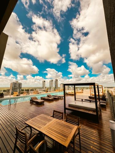 Balcony/terrace, Los Silos Hotel in Santa Fe