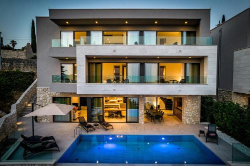 Iekārtas, Magnificent Orasac Villa 5 Bedrooms Orasac Splendor Villa Stunning Sea View in Orasac