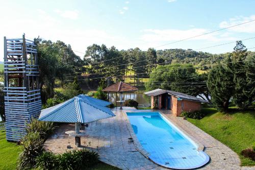 Úszómedence, Hotel Fazenda Cocho Velho in Catanduvas