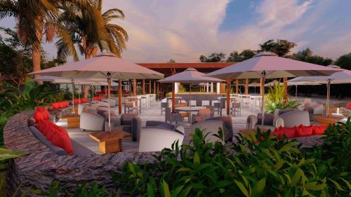 مطعم, Tahiti Lagoon Resort in بوناويا