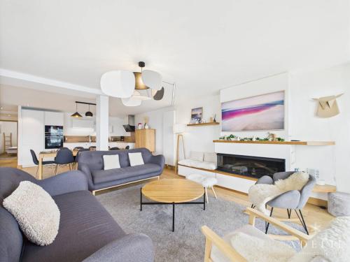 Appartement spacieux au centre station, 10 pers, parking inclus - FR-1-398-685
