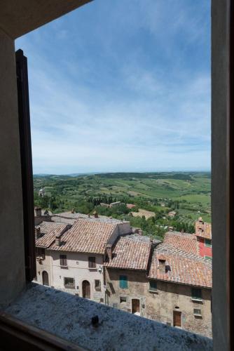 Kilátás, Camere Bellavista in Montepulciano városközpont