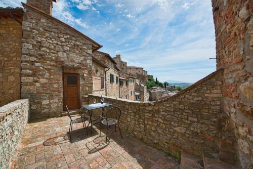 Erkély/terasz, Camere Bellavista in Montepulciano városközpont