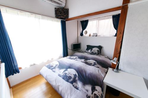 1 double bed