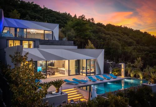 Villa Aqua Majestic Diamond Sumptuous 5 Bedroom Villa Magnificent Seaview - Location, gîte - Korčula