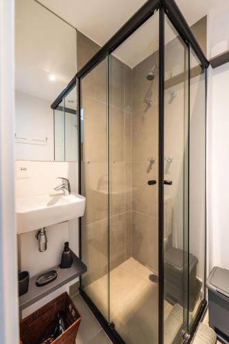 Bhaus VN Oscar Freire - Studio com Vista Jardins 17o andar - Ao lado do metrô - Academia - Lavanderia - Coworking - Mini mercado - Estacionamento Pago no Prédio - OF0, San Paolo (foto 8)