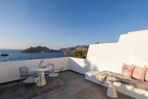 Altan/terrasse, Panorama Serenity Suites in Patmos