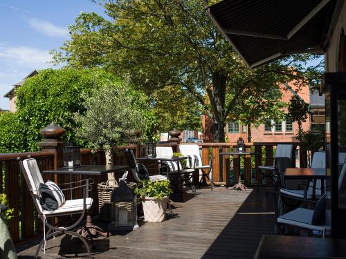 Balcony/terrace, Park Hotel & Vinbar in Frederikshavn