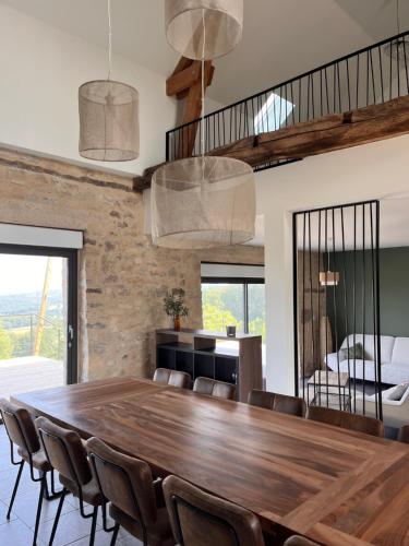 Essen und Erfrischungen, La grange de La Contie in Perpezac-le-Blanc