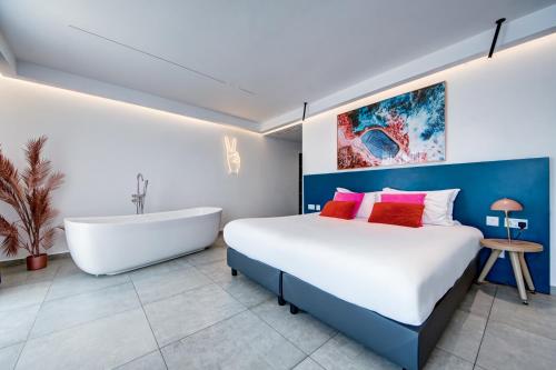 Habitación doble de 1 o 2 camas, vistas al mar