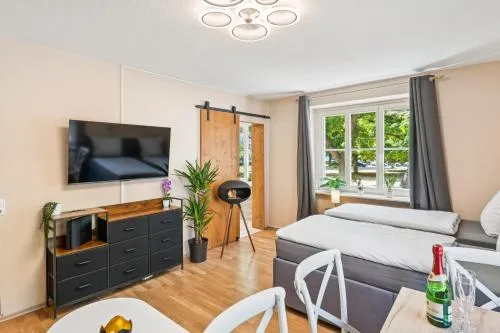DresdenStay Nähe Elbepark 2 Schlafzimmer Kamin PS4 in Dresden, Deutschland