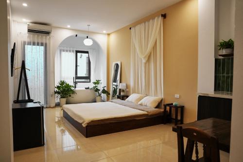 Villi Hanoi Homestay - 침대