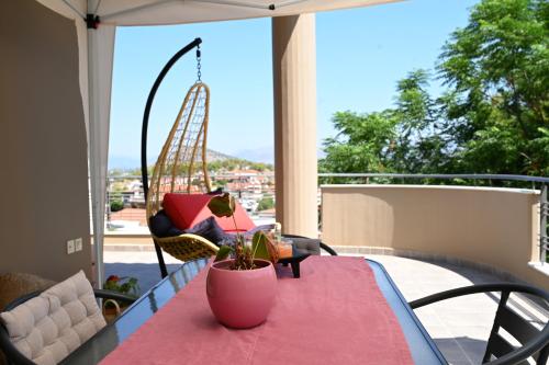 balcon/terasă, Ducato di Aria , Luxury Apartments in Mountainside